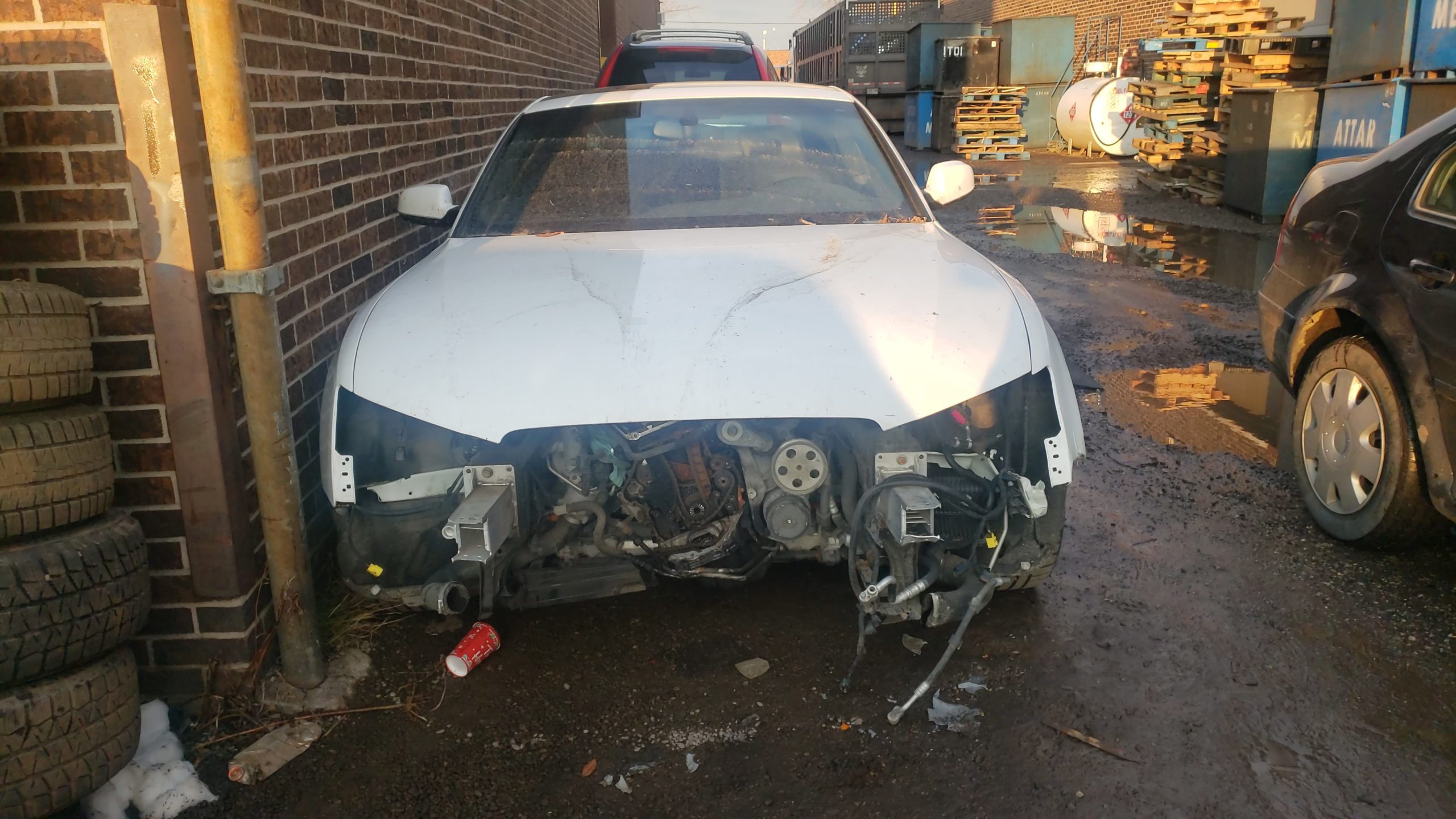 Audi A5 Scrap Removal