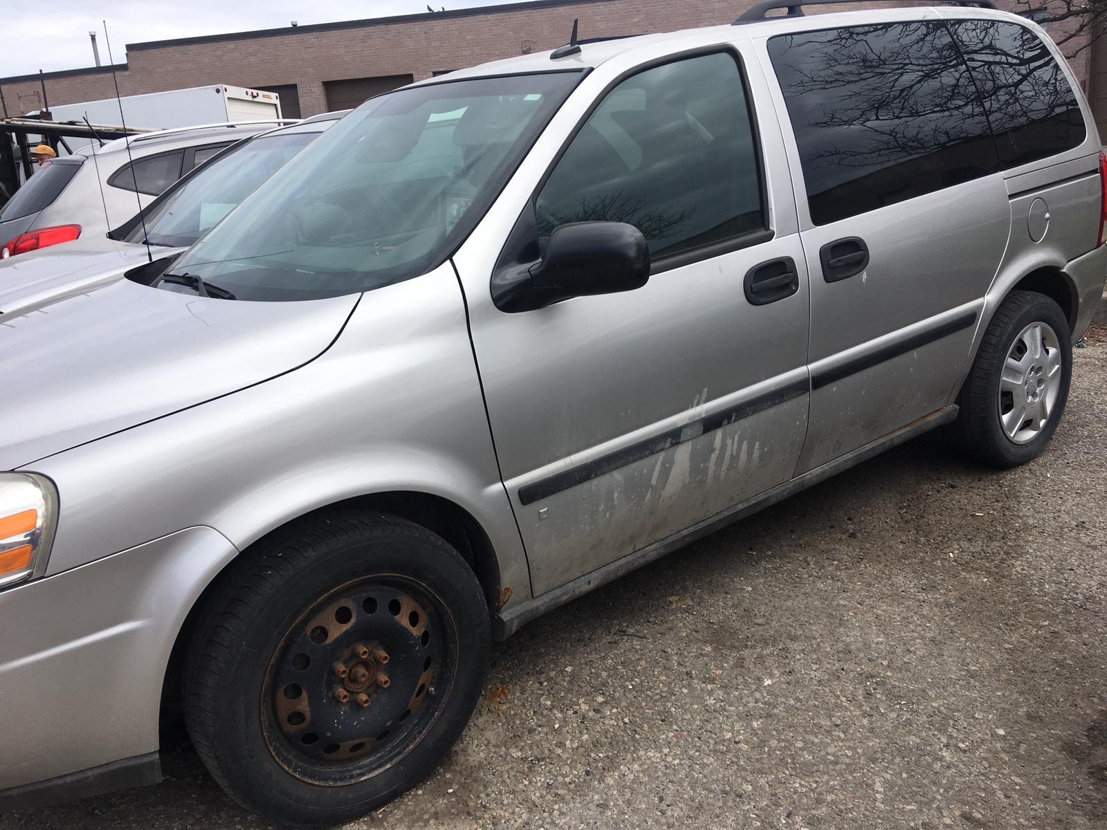 Chevrolet Uplander Scrap Car in Mississauga and Oakville